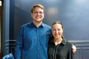 Oscar Tickle, Kimberly Szuszka, Out to Lunch at Mansurs On The Boulevard