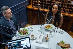 Cody Louviere and Danielle Brown, Out to Lunch at Mansurs On The Boulevard