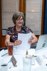 Amy Irvin hosts Out to Lunch at Mansurs On The Boulevard in Baton Rouge