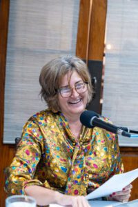 Amy Irvin hosts Out to Lunch at Mansurs On The Boulevard