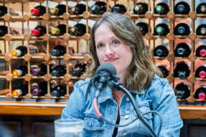 Margaret Wilkinson, Co-Owner with her husband of two Baton Rouge alternative medicine stores, Rad Dad Alternative Wellness. Their clients are looking for better sleep, natural cures for anxiety and, Katherine says, "People looking to drink less alcohol have been a huge market."