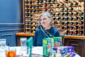 Dr Becky Pennington, CEO of Girl Scouts of Louisiana East, one of the few girl scout regions where member numbers are growing. The new approach to potential young girl scouts is, "Find the girl within."